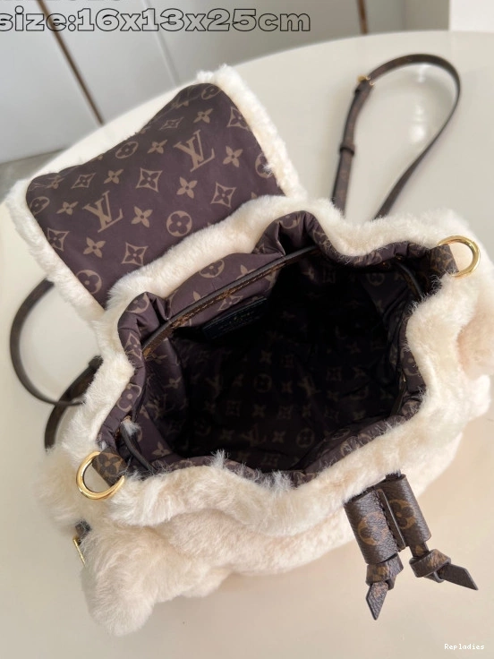 Cheap Ski Teddy Backpack Nano Vuitton Louis 0803
